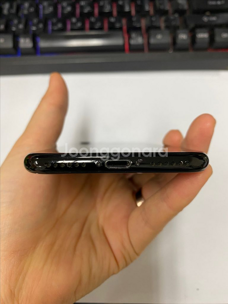아이폰7 제트블랙 액정SS급 128GB 97%--6