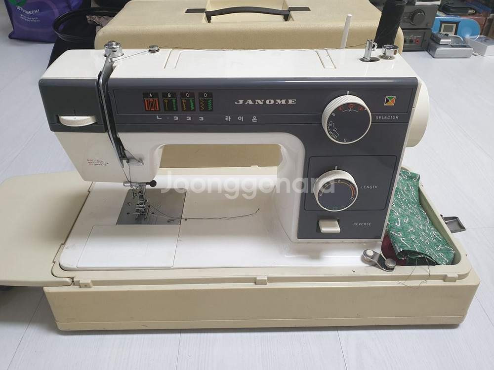 JANOME L-333 미싱기--0