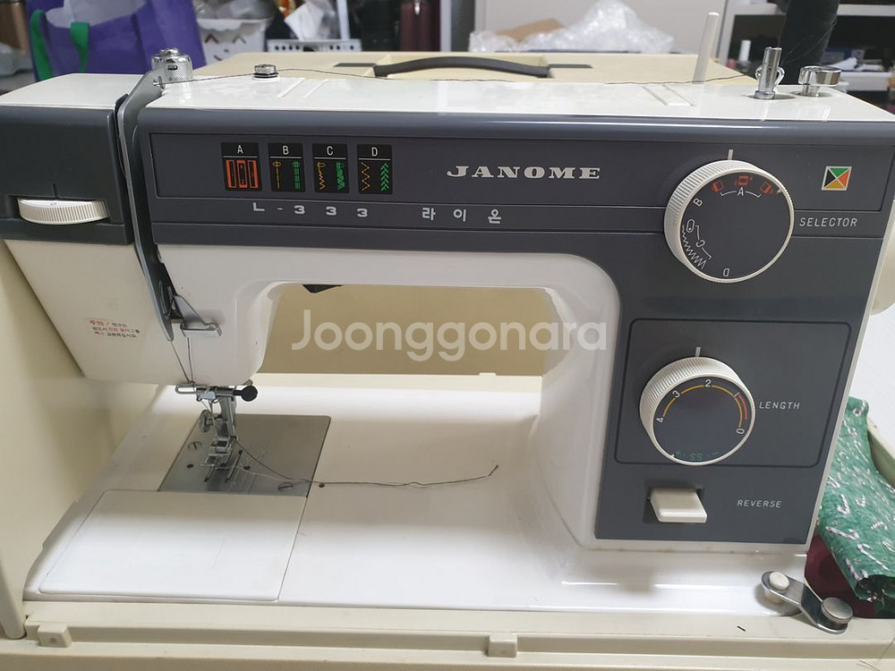 JANOME L-333 미싱기--3