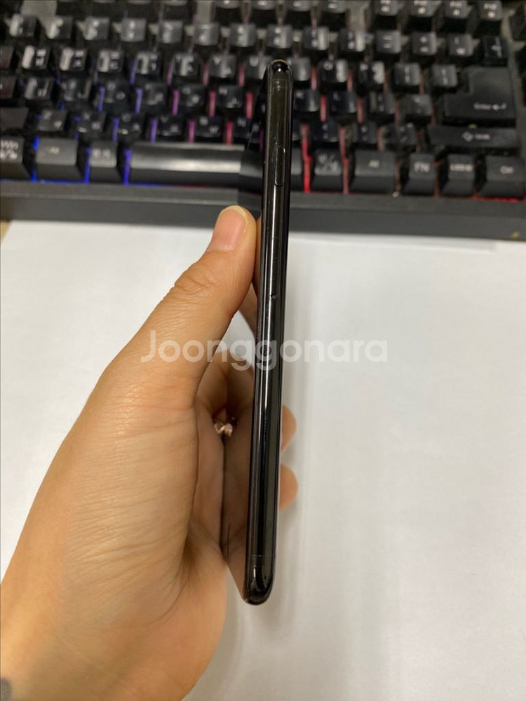 아이폰7 제트블랙 액정SS급 128GB 배터리100%--6