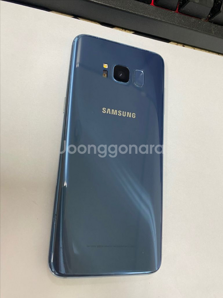 갤럭시S8 블루 외관깨끗 64GB 업무폰 추천--0