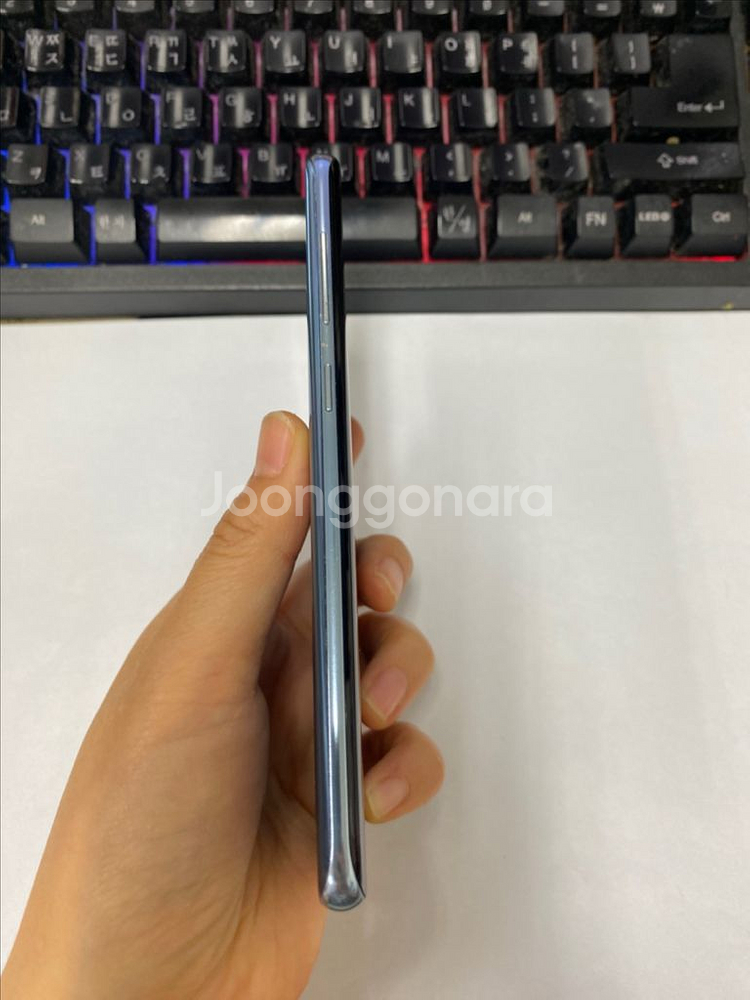 갤럭시S8 블루 외관깨끗 64GB 업무폰 추천--4