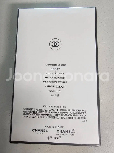 [무배,새상품] 샤넬 넘버5 로 오드퍼퓸 100ml--3