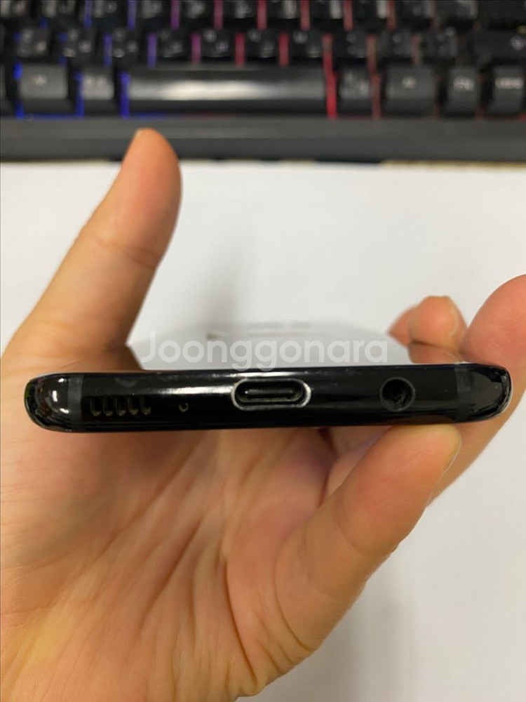 갤럭시S8 블랙 외관깔끔 64GB 게임폰--6