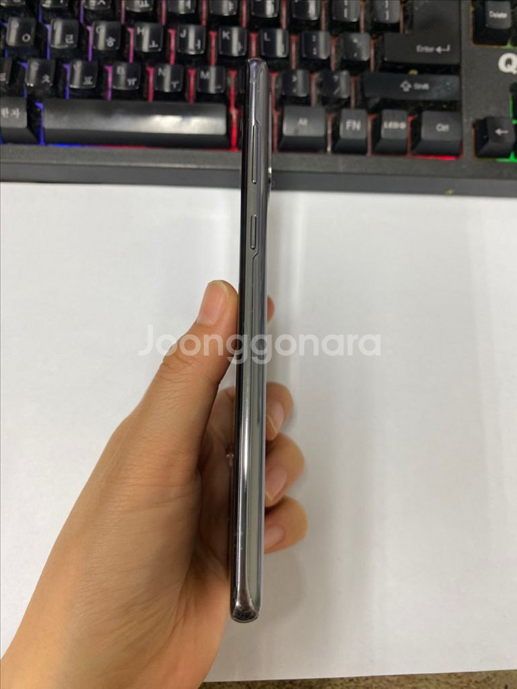 SK 갤럭시S20플러스 그레이 AA급 256G 무잔상--6