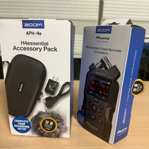 Zoom H4 essential + 액세서리 팩