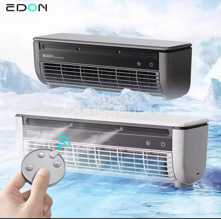 EDON 무선 미스트 냉풍기 6000mah--1