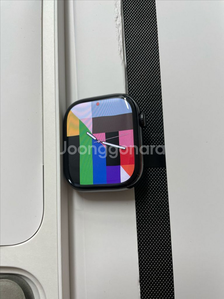 애플워치10티타늄 46mm 밀레니즈 신품급--0