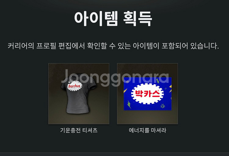 배그 박카스 쿠폰--0