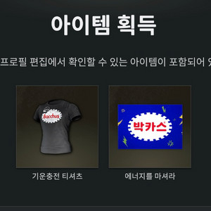 배그 박카스 쿠폰