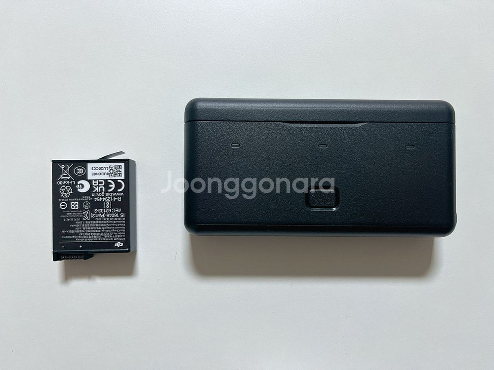 dji 오즈모 액션 배터리 케이스, 베터리1개 미사용--0