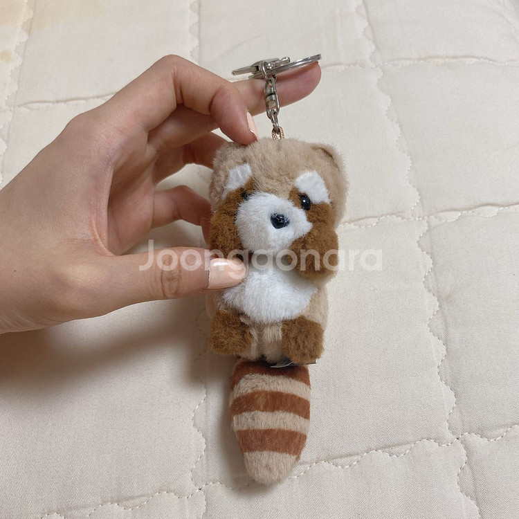너구리 키링 13cm 새상품--1