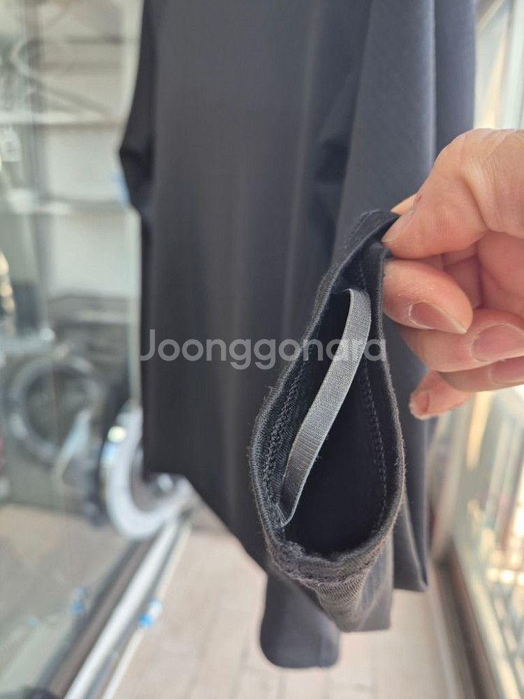 S ) 파타고니아 멘즈 캐필린 미드웨이트 크루 블랙--3