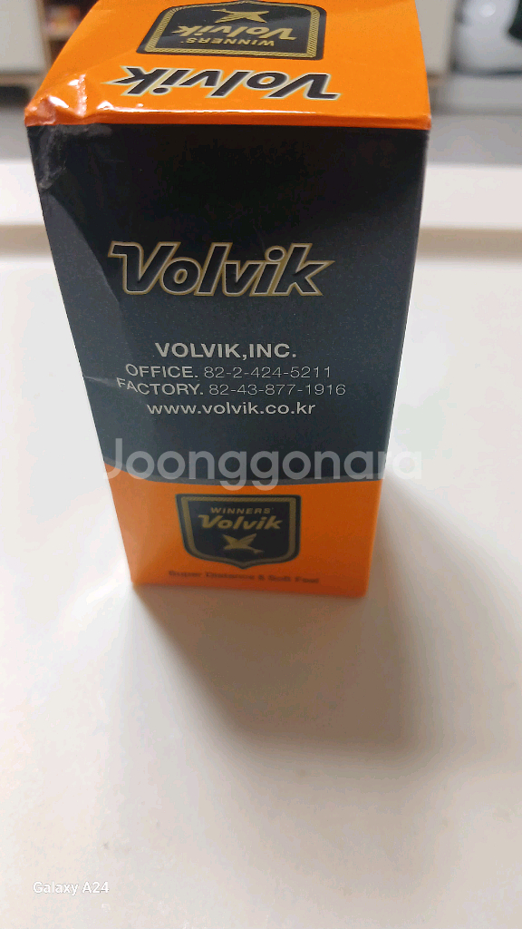 볼빅 프리미엄 골프공 2개 새상품 (Volvik Pre--5