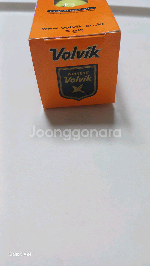 볼빅 프리미엄 골프공 2개 새상품 (Volvik Pre--6
