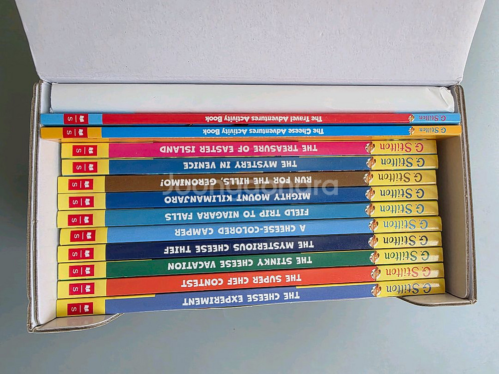 제로니모 스틸턴 어드벤처 원서 12종 박스 세트 새책--1