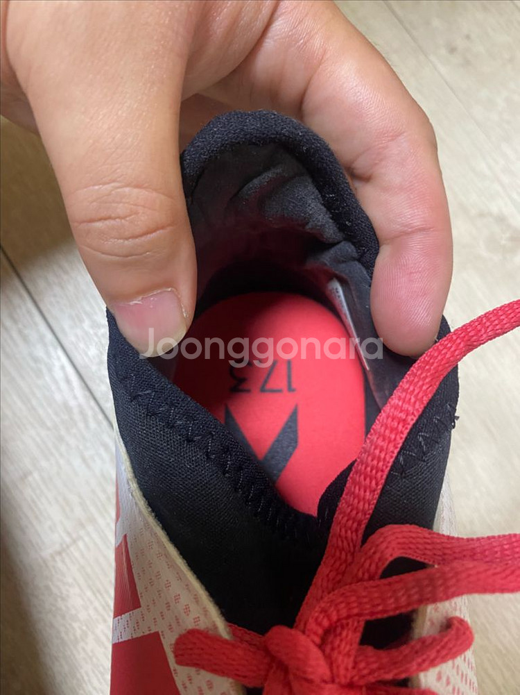 ADIDAS 아디다스 테크핏 축구화 260사이즈--5