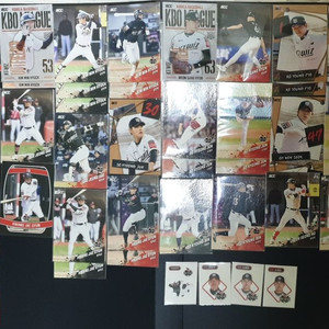 KT 위즈 KBO 크보카드 및 띠부씰 일괄판매합니다