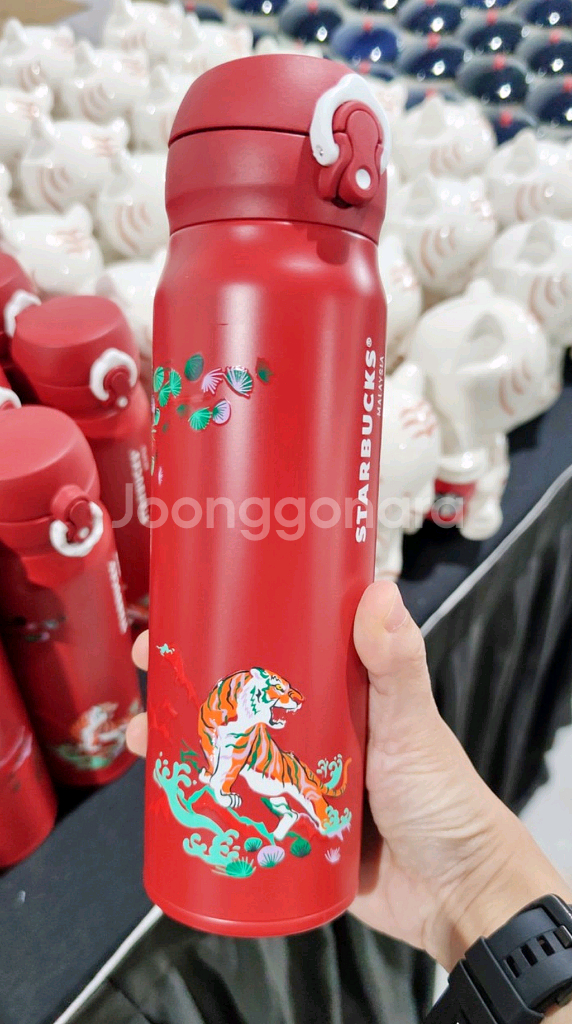 스타벅스 말레이시아 보온병 500ml--2