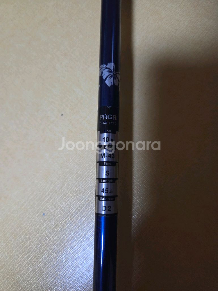 PRGR RS 드라이버 10.5도 S--2
