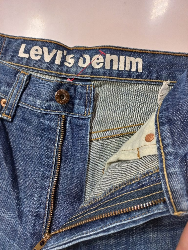 32)리바이스 604 데님 스트레이트 워싱 일자청바지 이미지