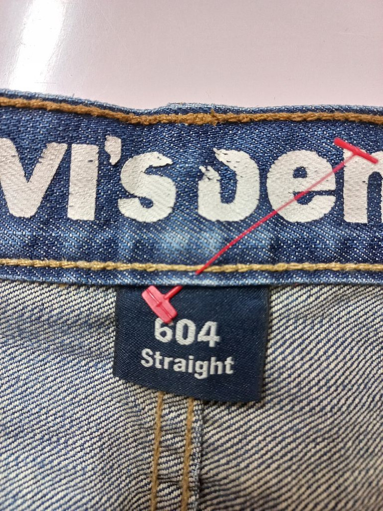 32)리바이스 604 데님 스트레이트 워싱 일자청바지 이미지