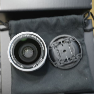 후지 X100VI용 실버 광각컨버터 WCL X100II