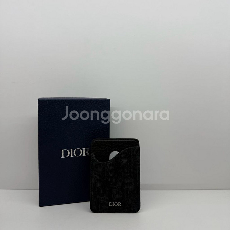 디올 오블리크 맥세이프 새들 카드홀더 지갑--0