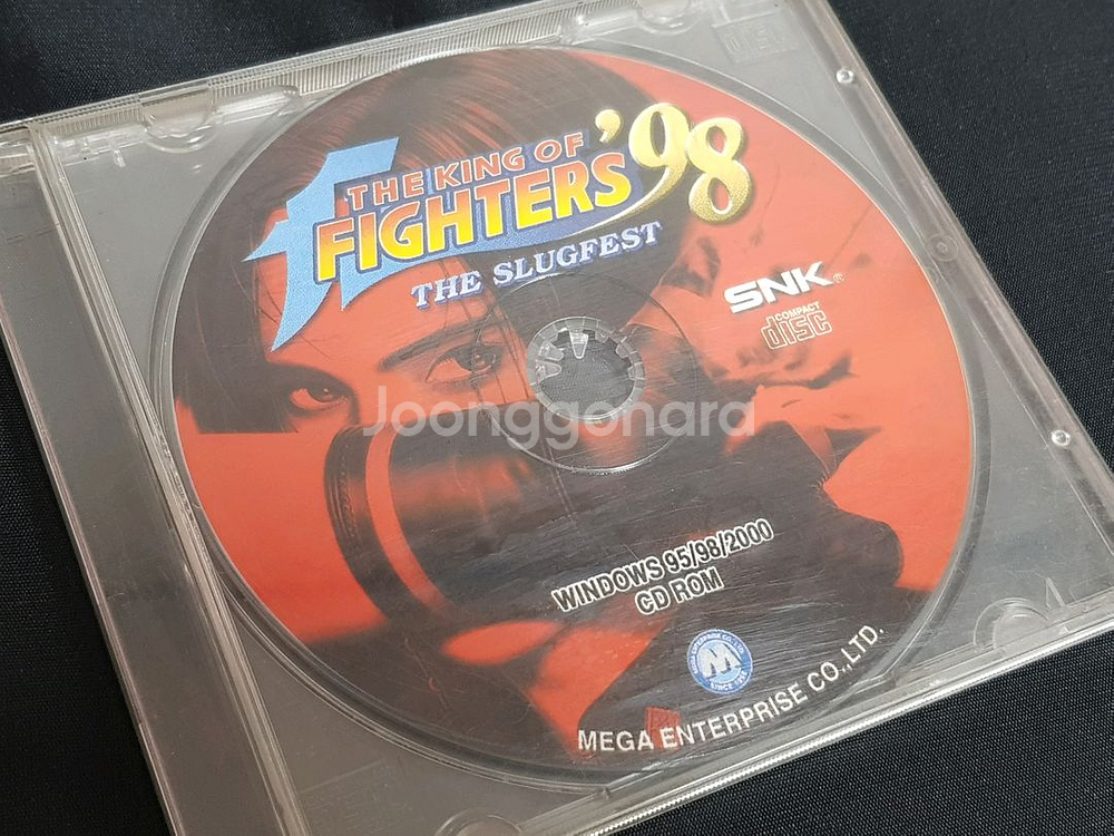 더 킹 오브 파이터즈 98 고전PC게임 씨디 게임CD--0
