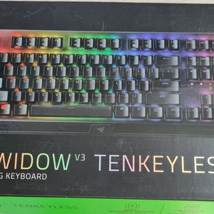 급처) 레이저 블랙위도우 V3 tkl