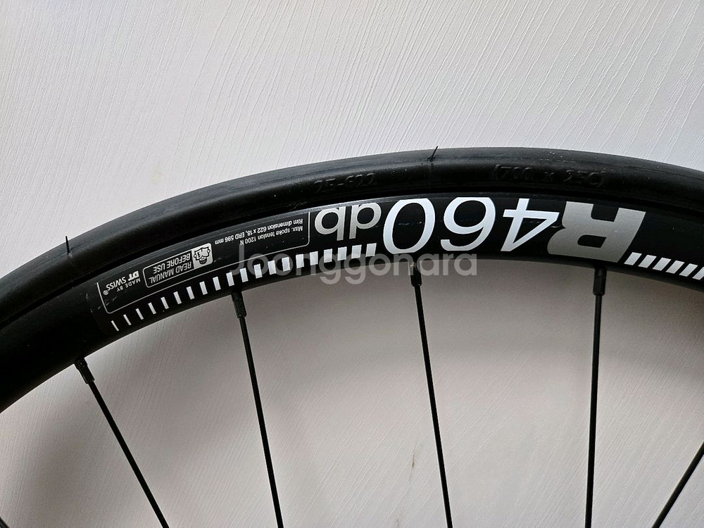 [미사용]캐논데일 DT SWISS R460db 휠셋--1