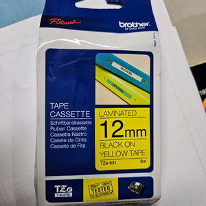 P-touch 12mm 라벨테이프