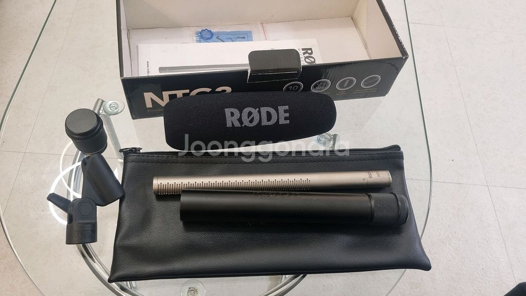 RODE NTG3 샷건 콘덴서 마이크--1