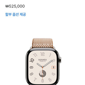 애플워치 에르메스 스트랩 46mm[미개봉]
