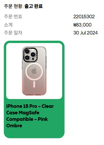 casetify 케이스티파이 아이폰15pro--3