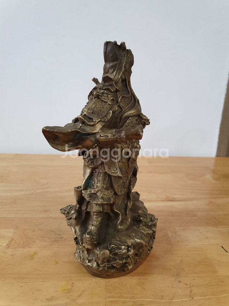 동 장식품 ( 관우 )--4