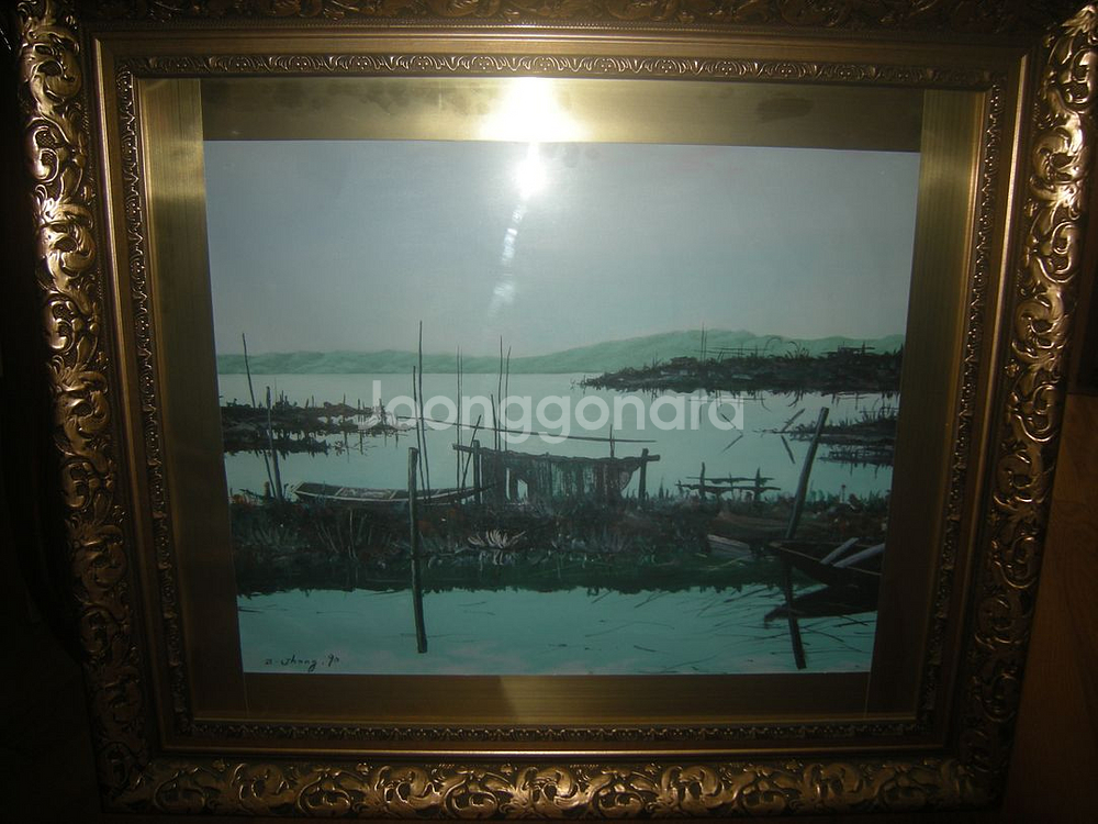 유채화그림+고급에틱액자 힐링그림작품/아이폰 애플 엘지 삼성게밍모니터tv 노트북 골프등산캠핑낚시자전거 나이키조던acg--0