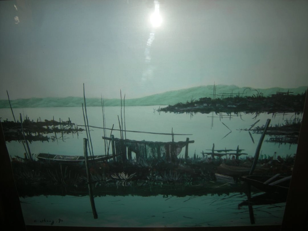 유채화그림+고급엔틱액자 힐링그림작품/아이폰 애플 엘지 삼성게밍모니터tv 노트북 골프등산캠핑낚시자전거 나이키조던acg 이미지