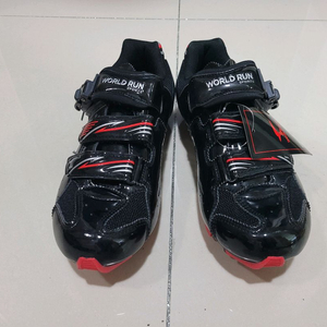 (무배)월드런 클릿슈즈 270 + MTB클릿페달 새제품
