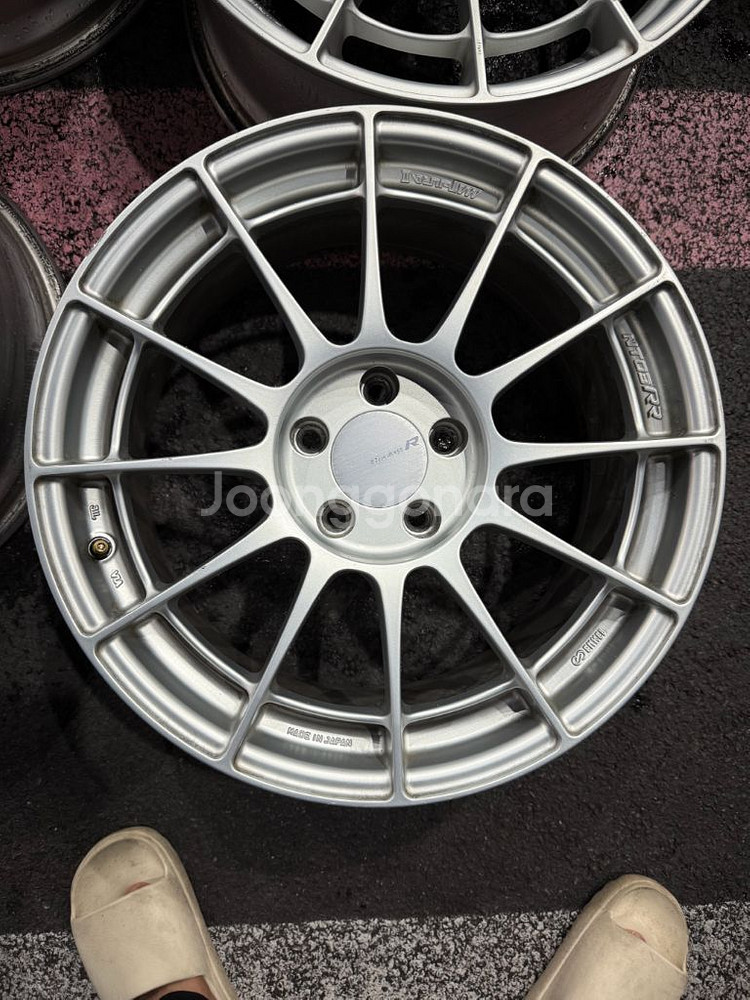 엔케이휠 NT03RR실버 18인치(가격내림)(택배가능)--2