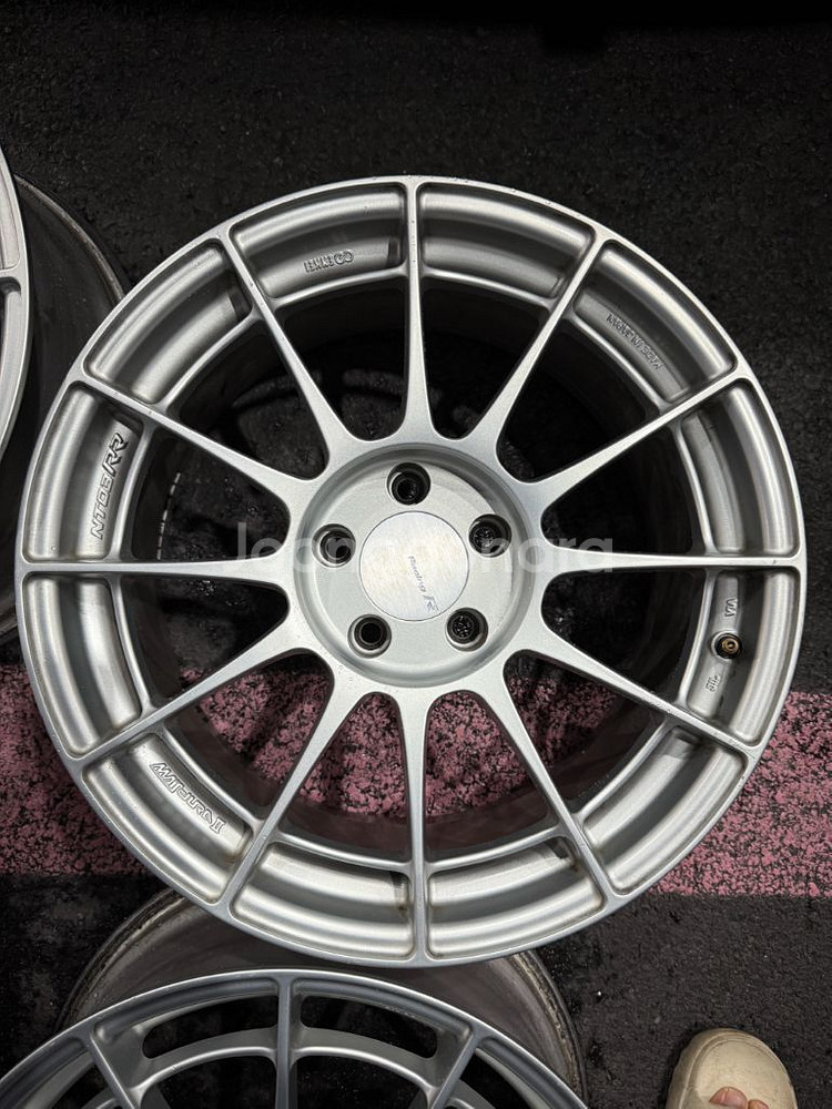 엔케이휠 NT03RR실버 18인치(가격내림)(택배가능)--3