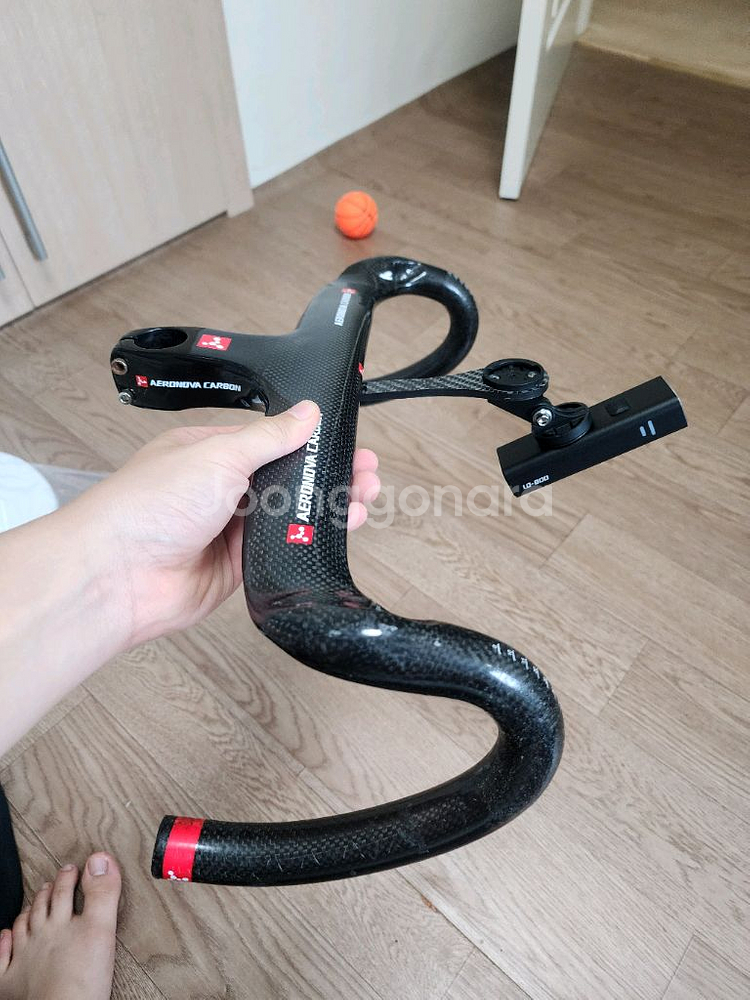 풀카본 에어로 최상급 일체형 드롭바--0