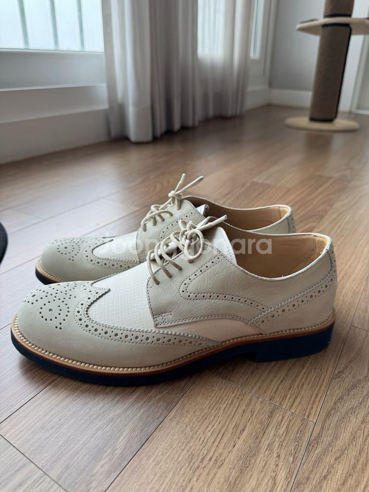 TODS 토즈 윙팁 더비 슈즈 7.5 사이즈--0