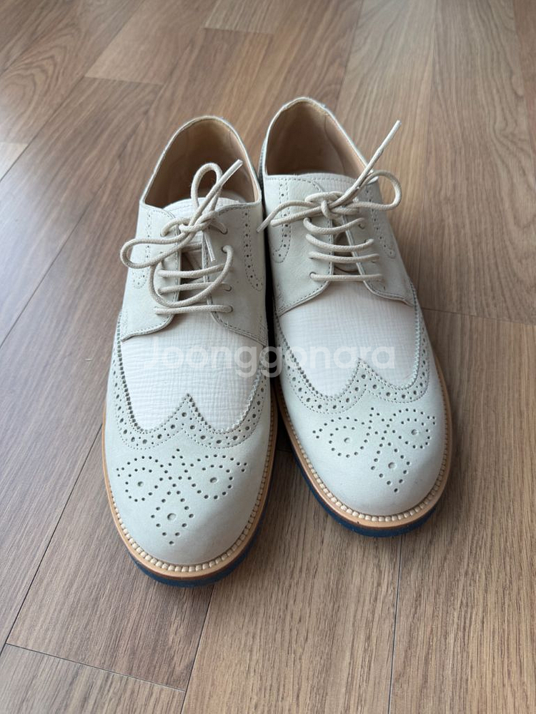 TODS 토즈 윙팁 더비 슈즈 7.5 사이즈--2
