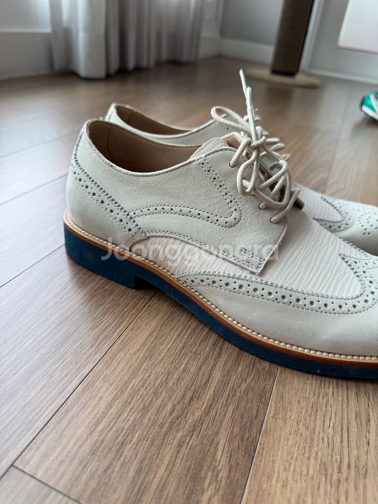 TODS 토즈 윙팁 더비 슈즈 7.5 사이즈--3