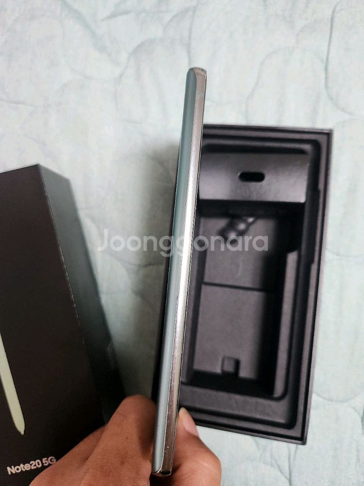 노트20 256gb 미스틱 그린 공기계--4