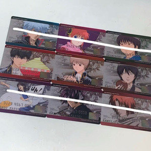 히지카타 소고 야마자키 신용카드 은혼 카드 메탈 웨하스