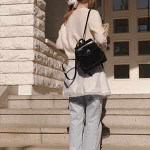 미뇽 백팩 Mignon Backpack_Black