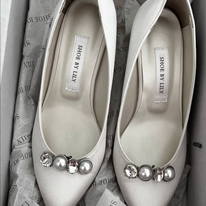 슈바이릴리 로닌 웨딩슈즈 6cm 백아이보리 230