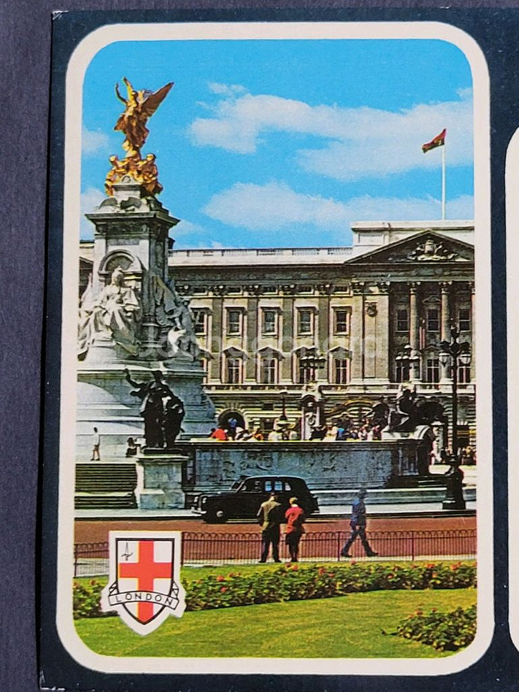 1980년대 영국 우편 관광엽서(4)Buckingham--2